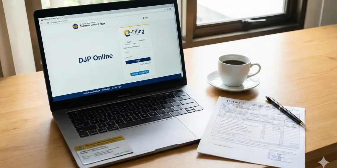 Cara Lapor SPT Tahunan Pribadi 2026 di DJP Online (E-Filing) Bagi Pemula
