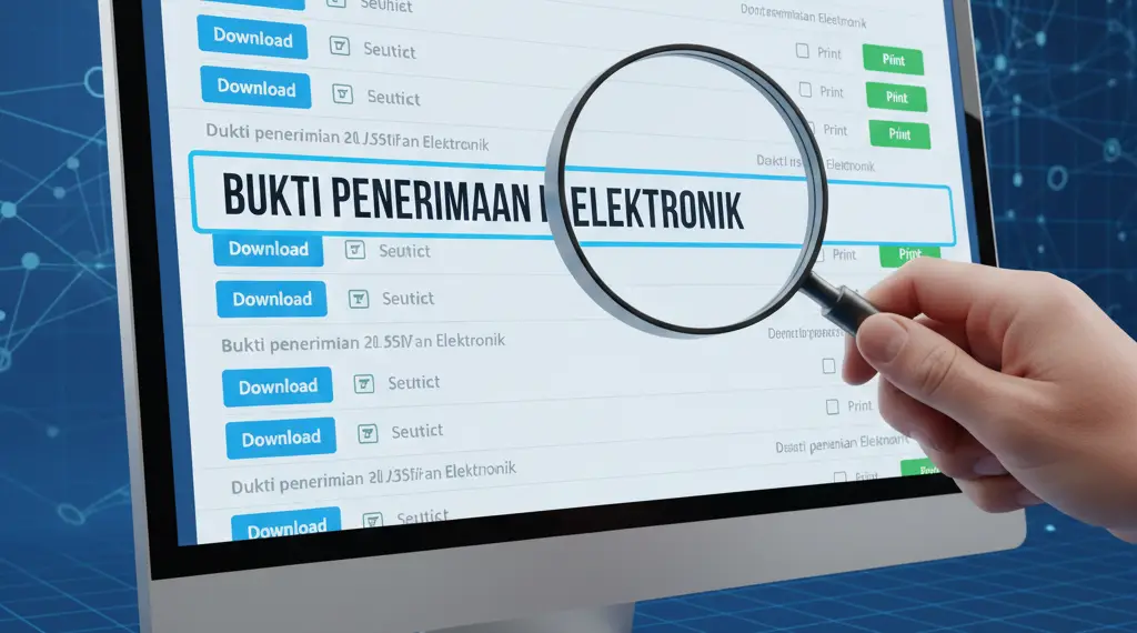 Cara Cetak Ulang Bukti Lapor SPT (BPE) yang Hilang di DJP Online